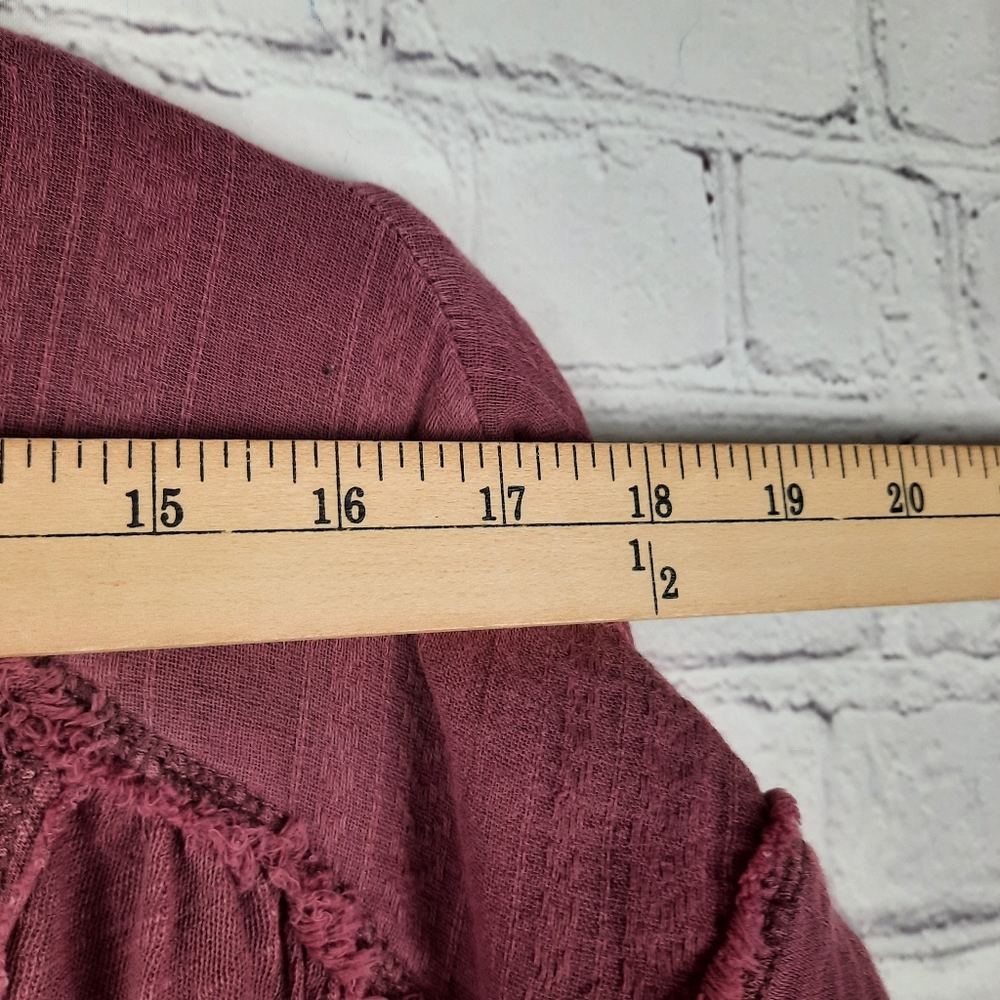 Free People Aster Henley In Berry - Picture 12 of 15